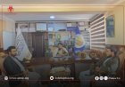دیدار رییس نهاد حمایت از خبرنگاران و رسانه‌های افغان با رییس اطلاعات و فرهنگ ولایت کاپیسا