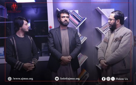 د افغان خبریالانو او رسنیو د ملاتړ بنسټ مشر د کندهار ولایت رسنۍ وکتلې