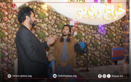 Head of the Afghan Journalists and Media Support Organization Visits Media Outlets in Kandahar Province