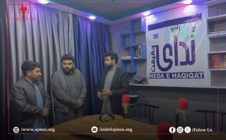 Head of Afghan Journalists and Media Support Organization Visits Local Media in Kapisa