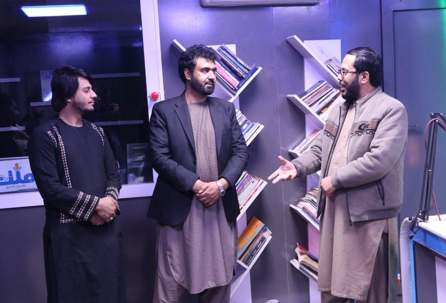 Head of the Afghan Journalists and Media Support Organization Visits Media Outlets in Kandahar Province