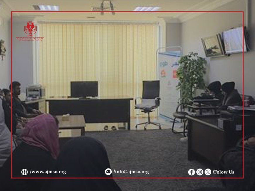 په هرات ولایت کې له ښځینه خبریالانو سره د افغان خبریالانو او رسنیو د ملاتړ بنسټ د مشر لیدنه