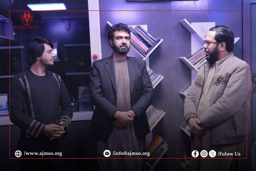 د افغان خبریالانو او رسنیو د ملاتړ بنسټ مشر د کندهار ولایت رسنۍ وکتلې