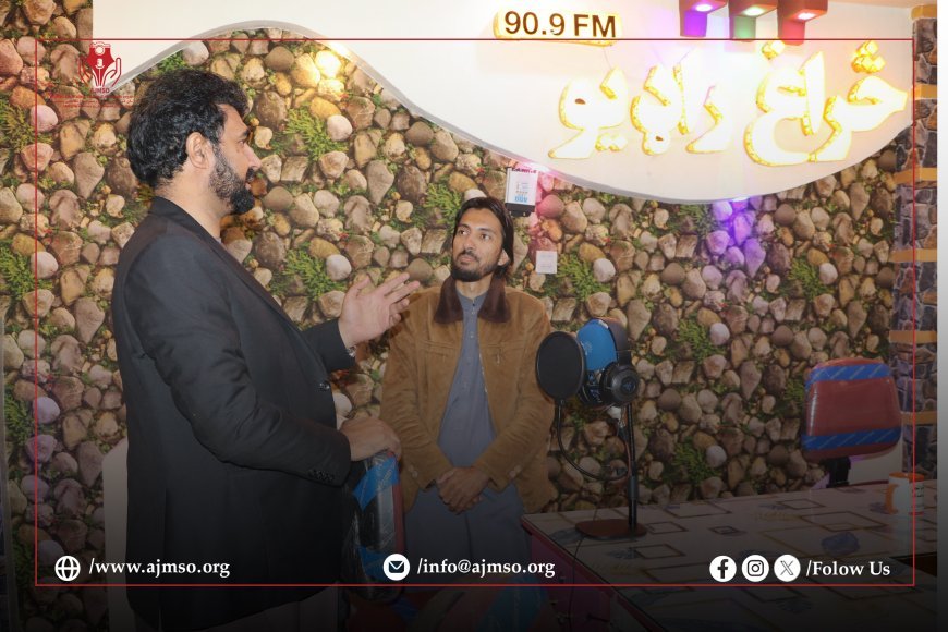 د افغان خبریالانو او رسنیو د ملاتړ بنسټ مشر د کندهار ولایت رسنۍ وکتلې