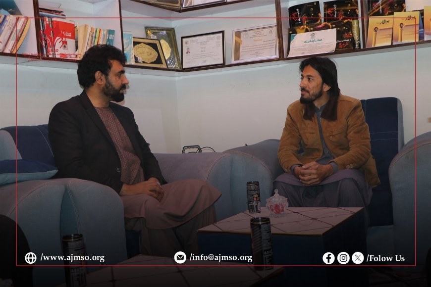 د افغان خبریالانو او رسنیو د ملاتړ بنسټ مشر د کندهار ولایت رسنۍ وکتلې