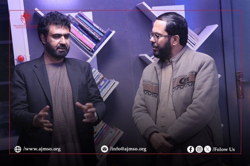 د افغان خبریالانو او رسنیو د ملاتړ بنسټ مشر د کندهار ولایت رسنۍ وکتلې