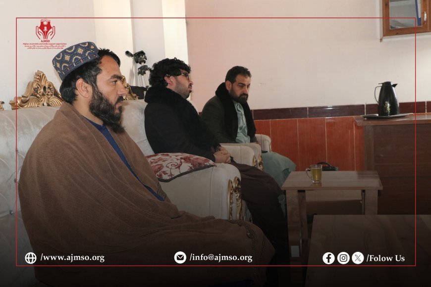 د فراه ولایت له خبریالانو او د رسنیو له مسوولینو سره د افغان خبریالانو اورسنیود ملاتړ بنسټ  د رییس غونډه