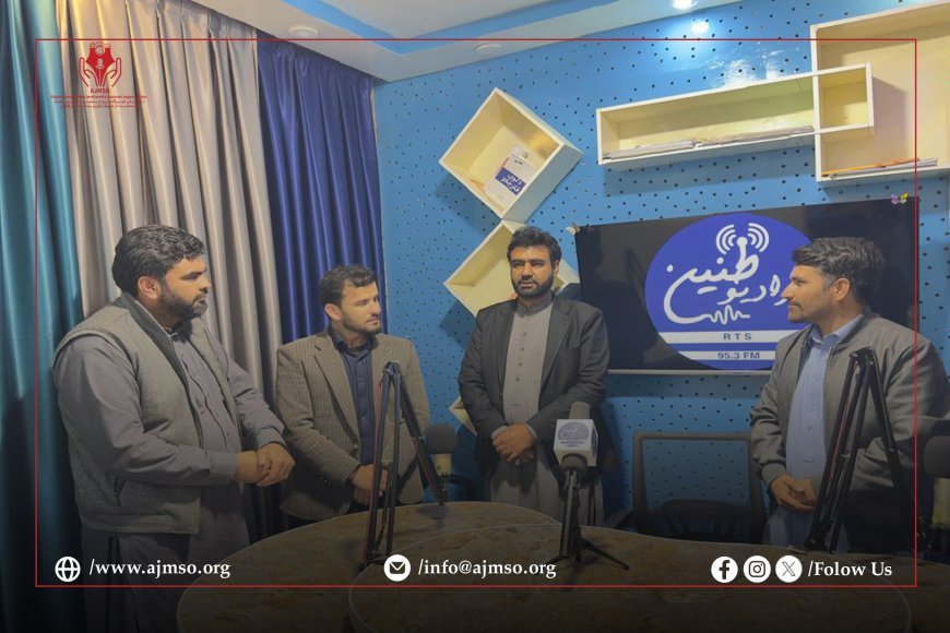 د افغان خبریالانو او رسنیو د ملاتړ بنسټ مشر د کاپیسا ولایت له رسنیو لیدنه وکړه 