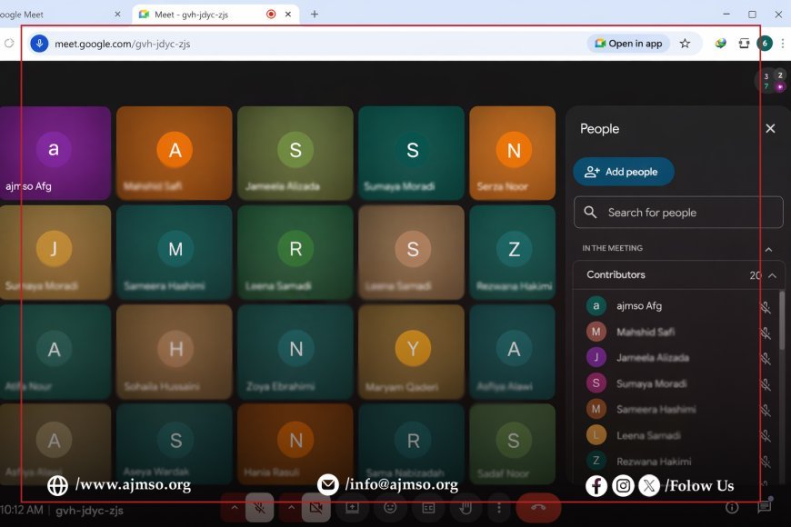 په کابل کې ښځینه خبریالانو ته د سایبري امنیت انلاین روزنیز ورکشاپ جوړ شو