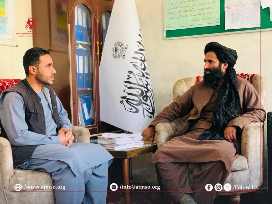 پروان ولایت کې د افغان خبریالانو او رسنیو د ملاتړ بنسټ ولایتي استازي ددغه ولایت له مسوولینو سره وکتل