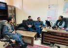 دیدار نماینده ولایتی نهاد حمایت از خبرنگاران ورسانه های افغان با مسوولان رسانه ‌های پروان