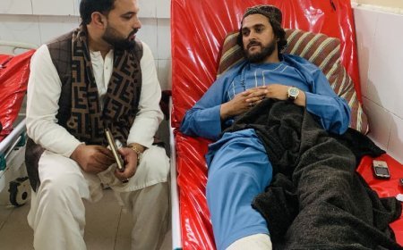 لغمان کې د زلزلې له امله د ژوبل ژورنالیست د روغتیایي حالت پوښتنه وشوه