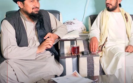 زابل ولایت د اطلاعاتو او کلتور له رییس سره لیدنه