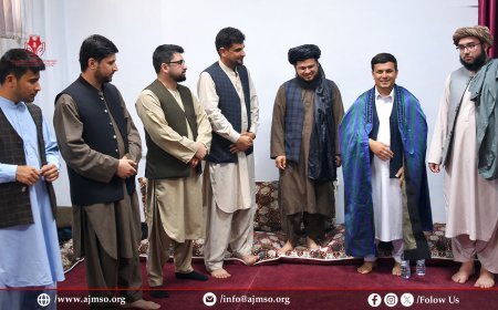 بلخ کې د افغان خبریالانو او رسنیو د ملاتړ بنسټ ولایتي استاز معرفي شو