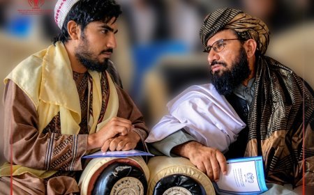 د AJMSO  ولایتي استازي زابل کې د اطلاعاتو او کلتور وزارت نشراتي معین سره وکتل