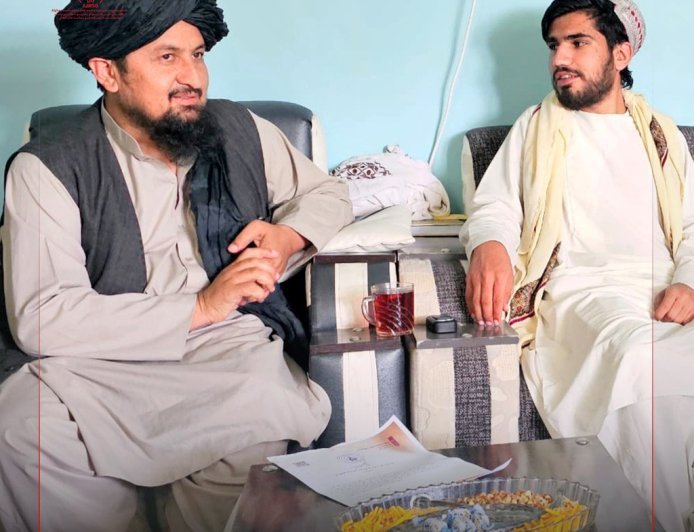 زابل ولایت د اطلاعاتو او کلتور له رییس سره لیدنه