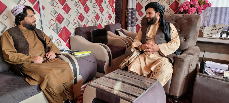 Meeting of AJMSO Provincial Representative with the Department of Information and Culture in Uruzgan