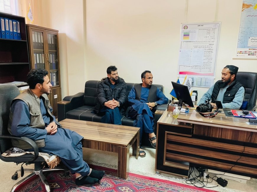 د پروان ولایت د رسنیو له مسؤلینو سره د افغان خبریالانو او رسنیو د ملاتړ بنسټ د ولایتي استازي لیدنه