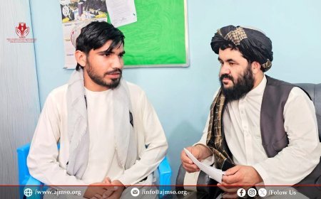 د زابل اطلاعاتو او کلتور له نوي رئیس سره د AJMSO ولایتي مسؤل د همغږۍ غونډه