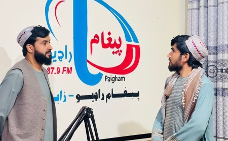 په زابل کې له یوشمیر رسنیوڅخه د (AJMSO) لیدنه
