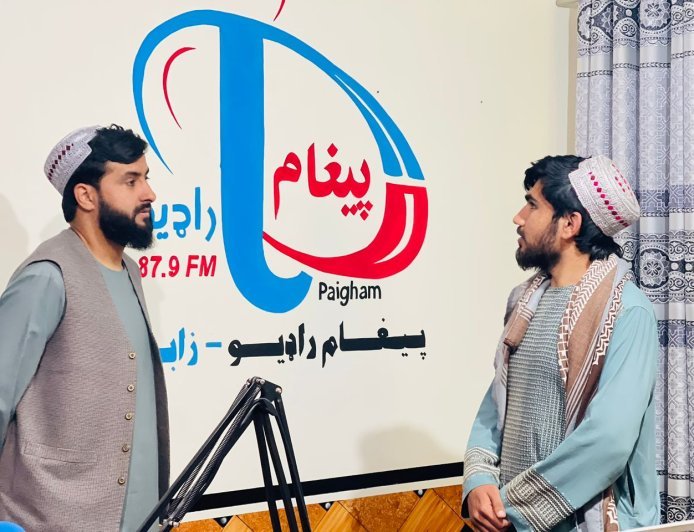 په زابل کې له یوشمیر رسنیوڅخه د (AJMSO) لیدنه